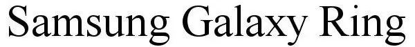 Samsung Galaxy Ring Samsung Galaxy Ring