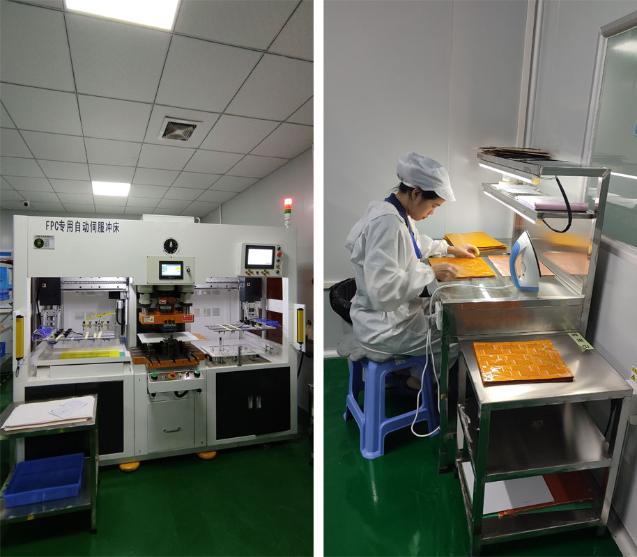 柔性線路板生產(chǎn)工廠車間 柔性線路板生產(chǎn)工廠車間