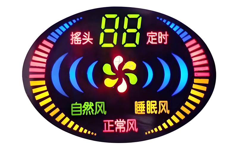 風扇數(shù)碼管顯示屏 風扇數(shù)碼管顯示屏